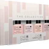 Display lac unghii CND Shellac & Vinylux Nude